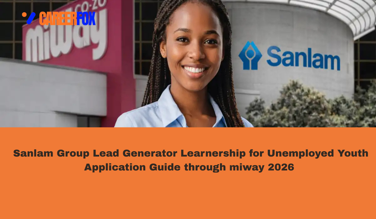 sanlam group Lead Generator Learnership 2026