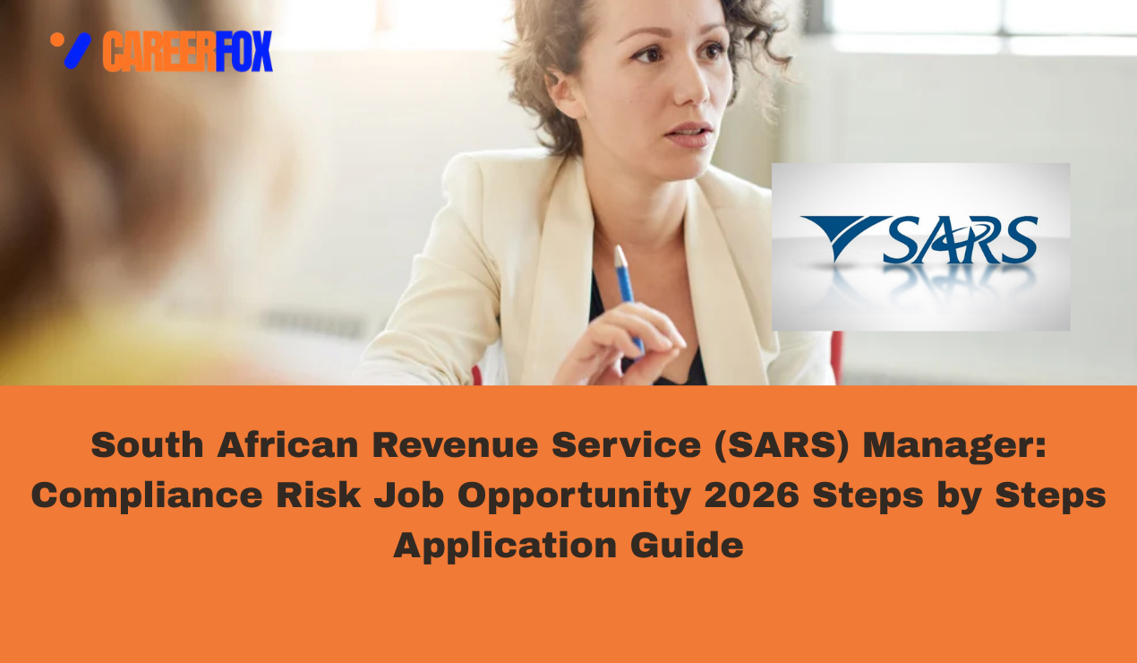 South African Revenue Service (SARS) Job in 2026.