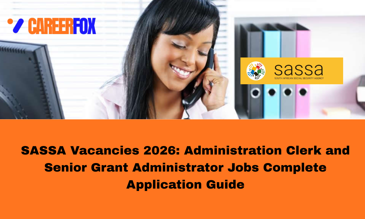 Administration Clerk and a Senior Grant Administrator.
