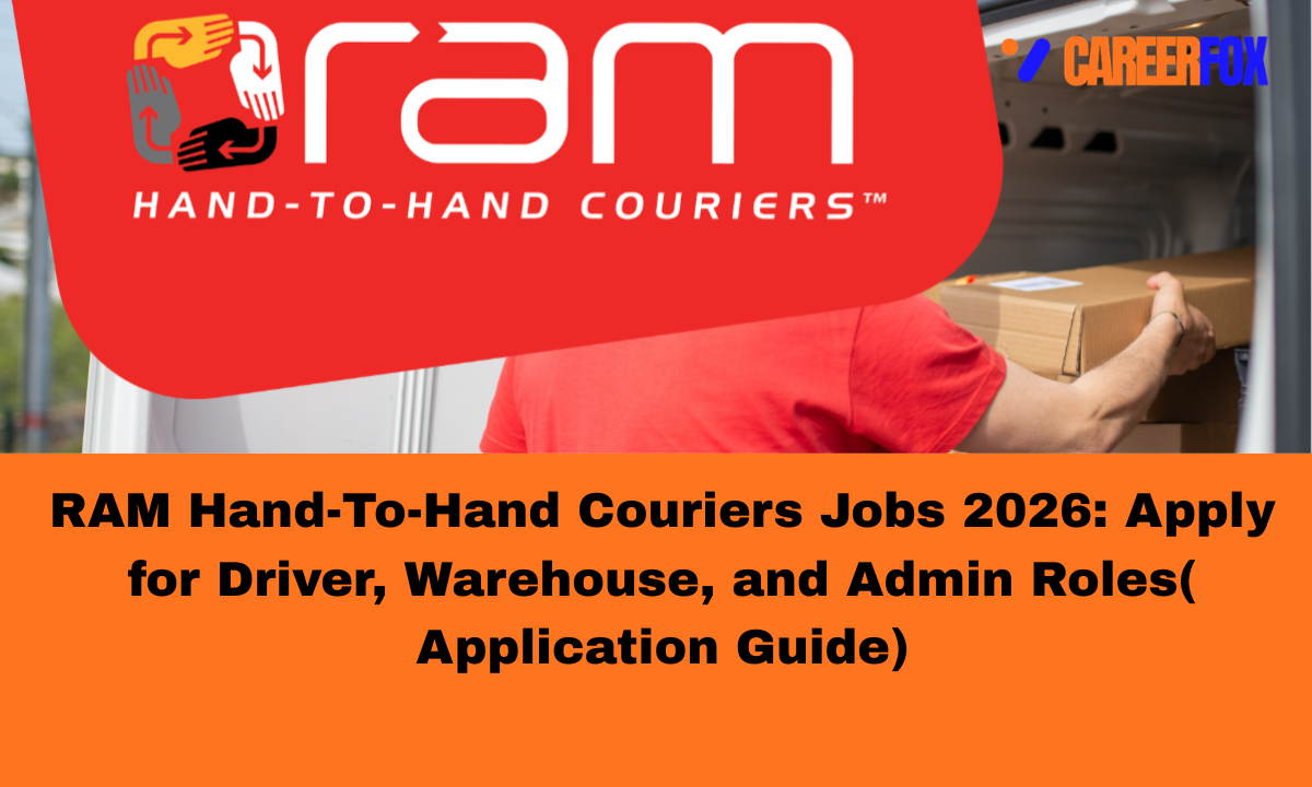 RAM Hand-To-Hand Couriers, Job Opportunity 2026