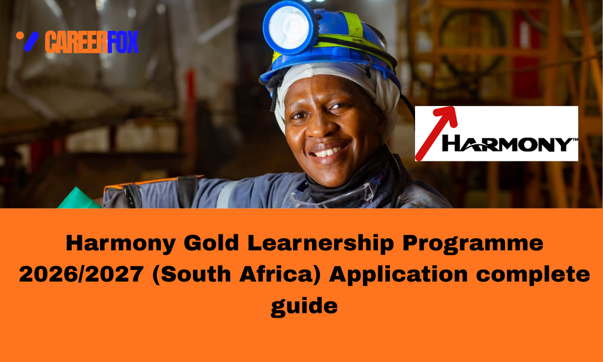 Harmony Gold Learnerships 2026